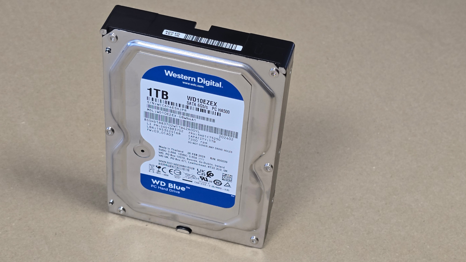 +NEW+ Western Digital 1TB SATA LFF 7200RPM Caviar Blue WD10EZEX 1Year Warranty 2