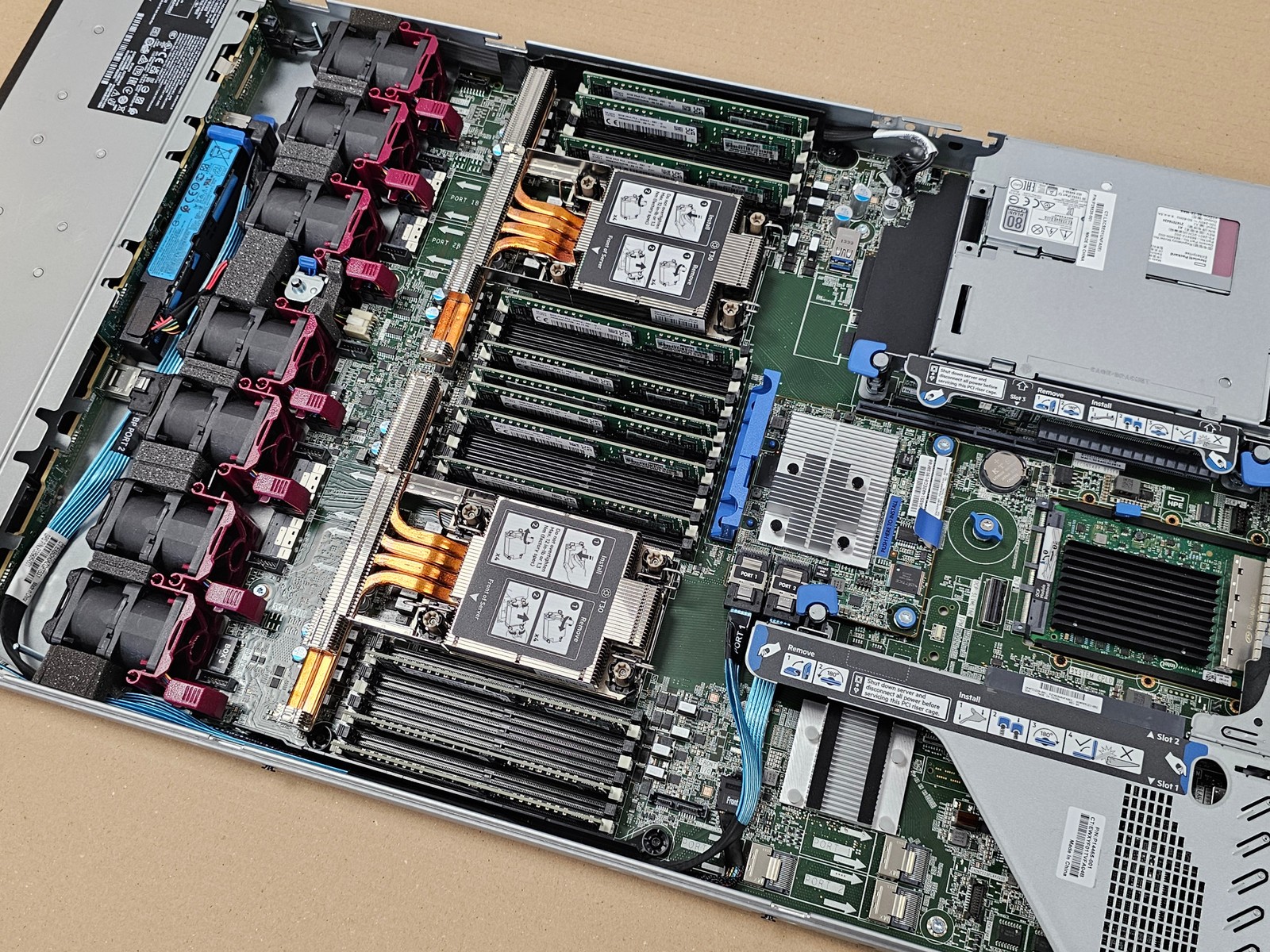 HPE DL360 Gen10 Plus Silver 4314 16Core 2.4GHz 128GB RAM 8SFF P408i-a RAID 2PSU 6