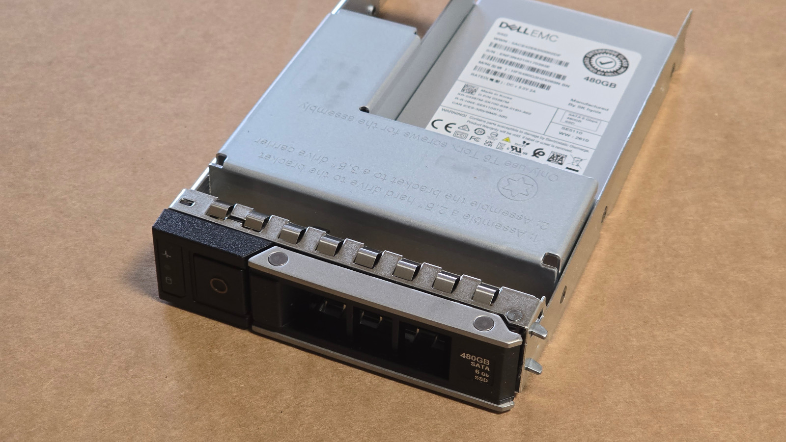 NEW DELL 480GB SATA SFF SK Hynix SE5110 HFS480G3H2X069N 3,5 LFF Hot Swap 03397M 6
