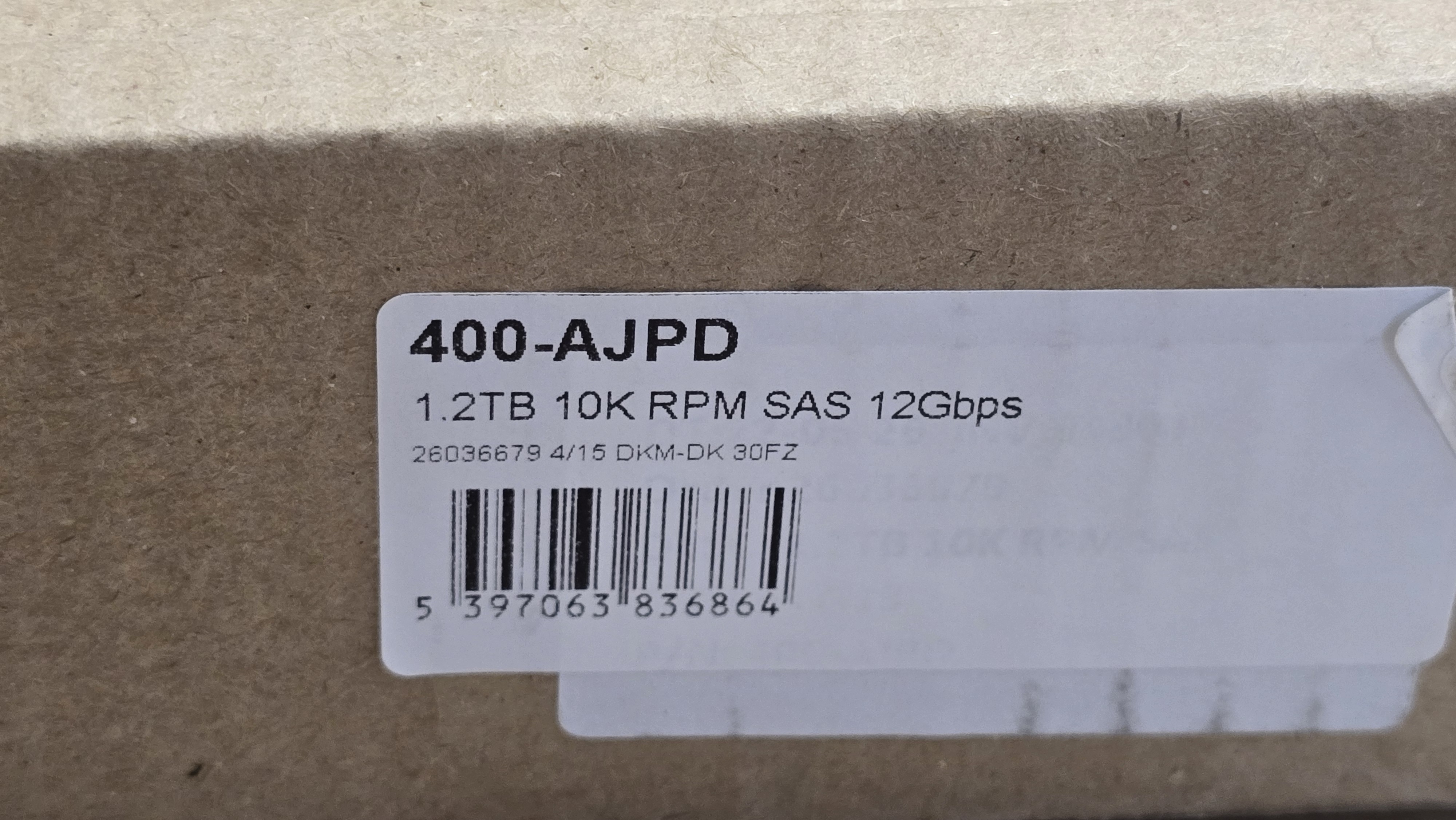 NEW Dell 1.2TB 12G 10K SAS 2,5" SFF ST1200MM0099 Enterprise 0G2G54 2Y. WARRANTY 2