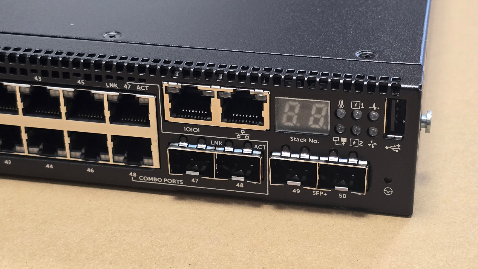 NEW Dell PowerSwitch S3148 48x 1GbE RJ45 2x 10GbE SFP+ Managed Switch 02PRN3 5