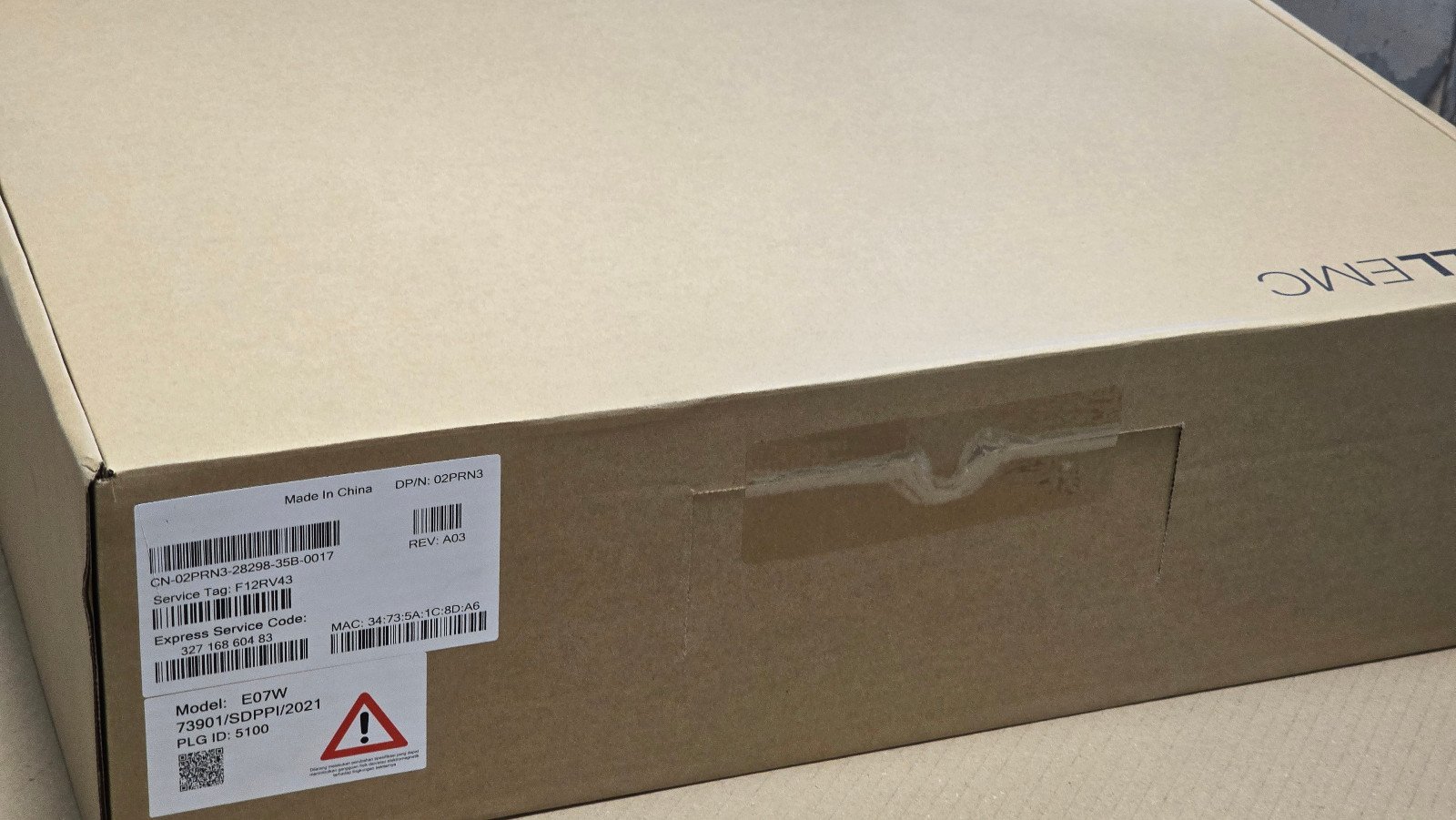 NEW Dell PowerSwitch S3148 48x 1GbE RJ45 2x 10GbE SFP+ Managed Switch 02PRN3