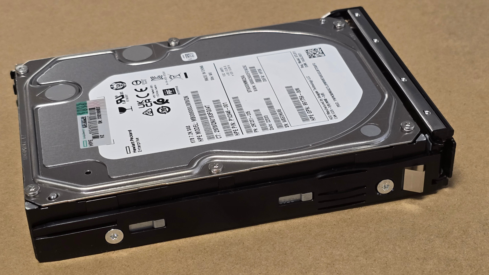NEW HPE 6TB 12G SAS HDD LFF 3,5