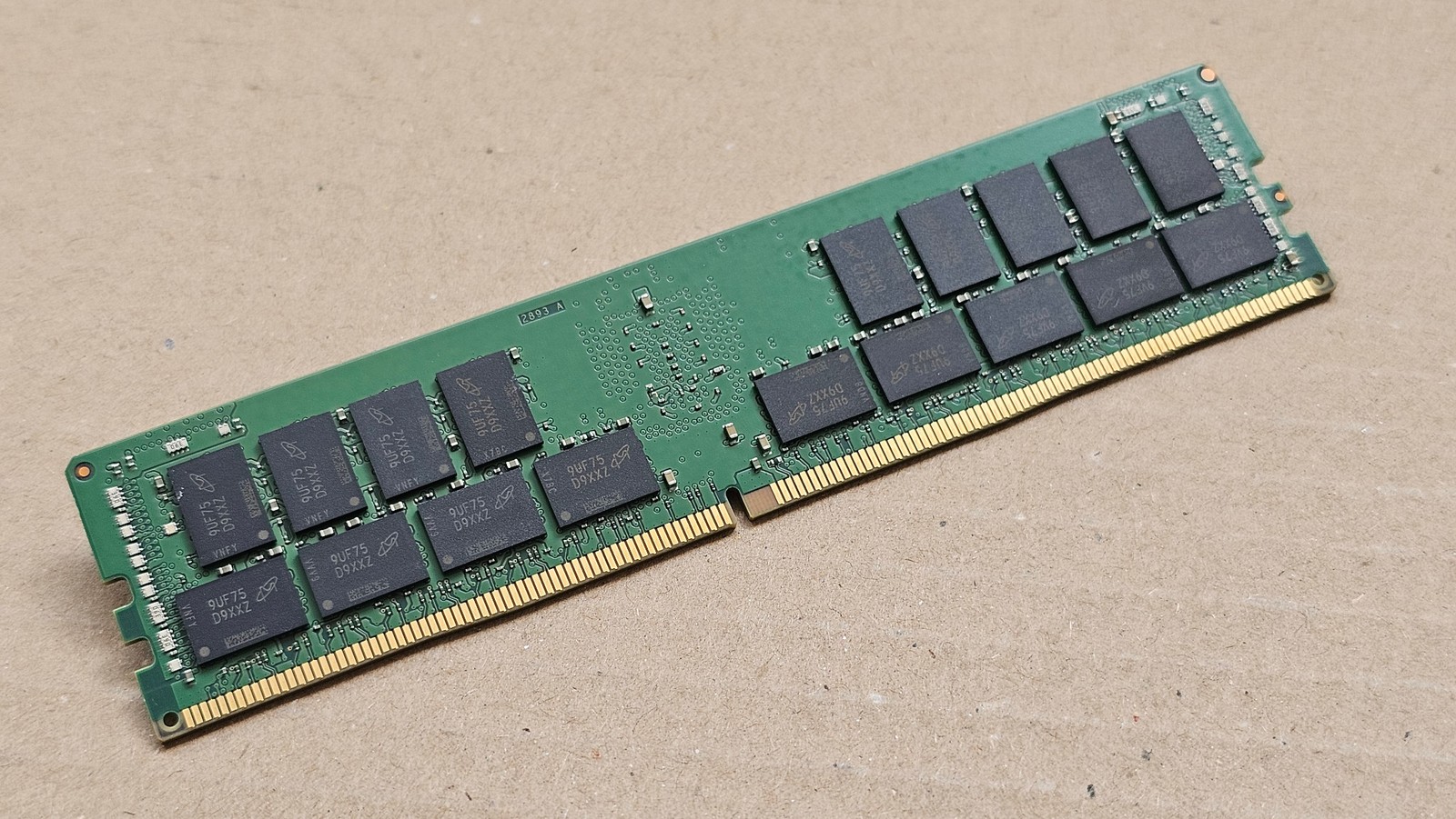 16GB DDR4 PC4 25600R 3200AA 2Rx4 ECC RDIMM MTA36ASF2G72PZ-3G2F SERVER RAM