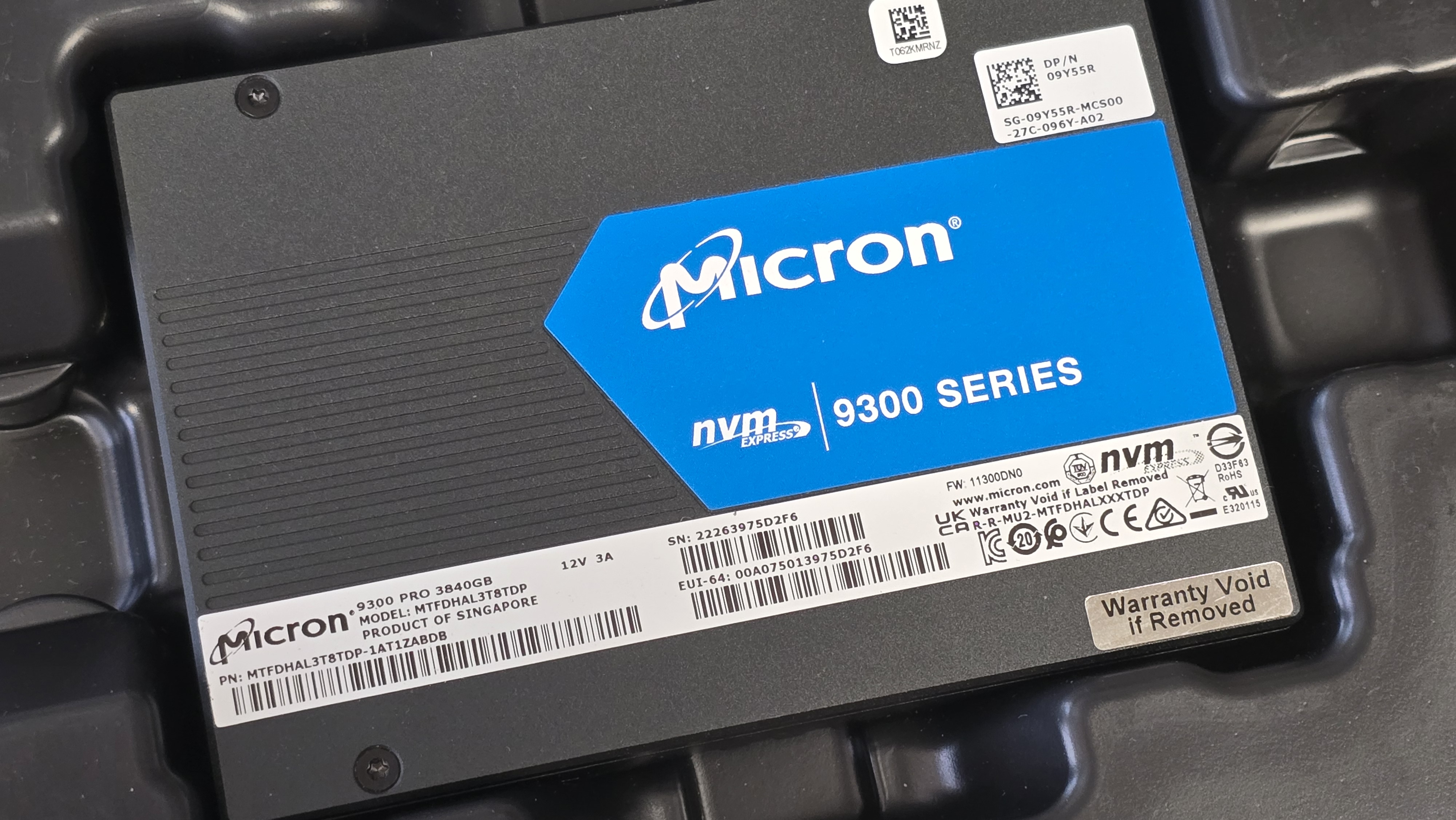NEW Micron 9300 Pro 3.84TB U.2 NVMe Enterprise SSD MTFDHAL3T8TDP 2Year Warranty 4